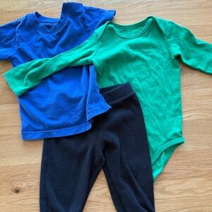 Primary Outfit Bundle (Shirt, Onesie, Pants)